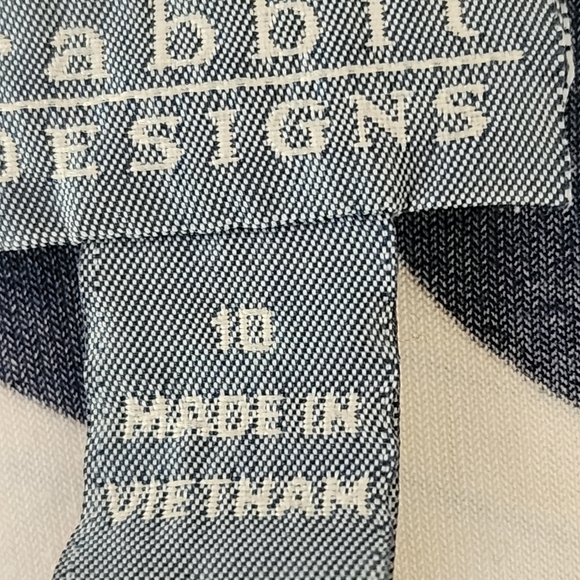 Rabbit Rabbit Rabbit Design  Polka Dot Short Sleeve Midi Shift Dress Size 10 - Picture 6 of 7